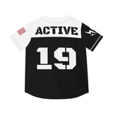 SA 'Active' Split-Color Baseball Jersey